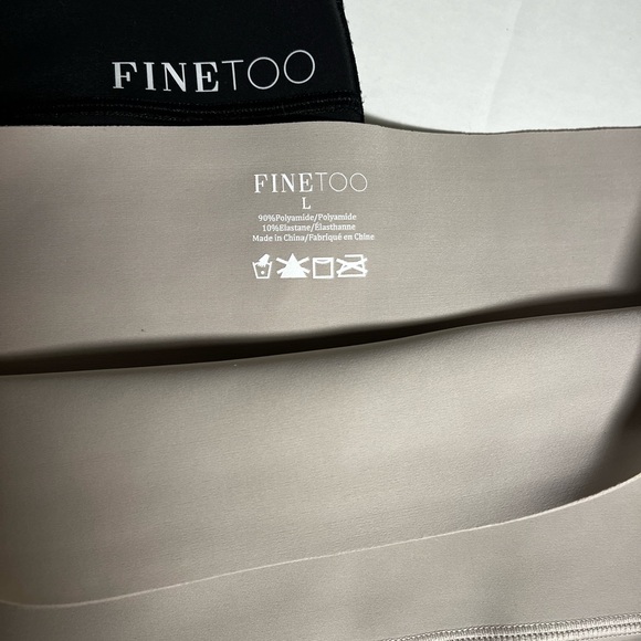 3 Pair Fine Too Highwaisted Tummy Control Size Large Panties New - Picture 3 of 7